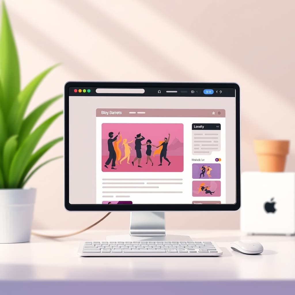 Illustration d'un article de blog